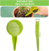 Sowing Seed Dispenser Hand Tool, 6 Pack Handheld Garden Seeder Sower Planter with 5 Dial Settings, Ideal for Small Seeds of Flowers, Vegetables, O...