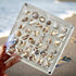 Acrylic Magnetic Seashell Display Box, Seashell Collection Box and Jewellery Display Box, Collection of Seashells for Display, Small Crafts Storag...