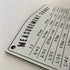 Kitchen Baking Measurement Conversion Chart Magnet | Must Have for Any Chef | Cups Teaspoons Tablespoon Ounces and Milliliters | Magnetic Cooking ...