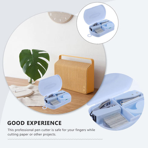 STOBOK 1 Set Hand Tool Box Mini Tape Dispenser Office Staples Hole Puncher Document Stapler Tiny Stapler Heavy-duty Staplers Stapler and Tape Disp...