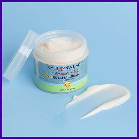 California Baby Eczema Cream | Steroid-Free Eczema Treatment | Colloidal Oatmeal + Aloe Vera | Soothing Eczema Lotion For Kids + Adults | 57 g / 2...