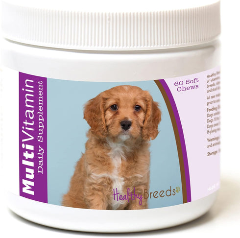 Healthy Breeds Cavapoo Multi-Vitamin Soft Chews 60 Count...