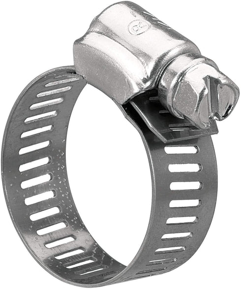 Hose Clamp Kit - 40 Piece 307 Stainless Steel 7 Sizes 6-38mm - Hose Clamps Assortment Pipe Clamp Adjustable - Clamp Assortment Kit, Fuel Line Clam...