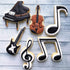 LILIAO Music Note Cookie Cutter Music Biscuit Fondant Cutter - 3.2 x 4.2 inches - Stainless Steel...