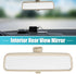 X AUTOHAUX Rear View Mirror Car Interior Inner Rearview Mirror Beige for Volkswagen Passat B5 1999-2005 for Jetta MK4 1999-2004 for Golf MK4 1999-...