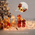 ODEETRONIC Warm Christmas Lights - 21.63ft 100Count Steady & Blink Clear Christmas Lights, UL Certified Incandescent Fairy String Light, White Wir...