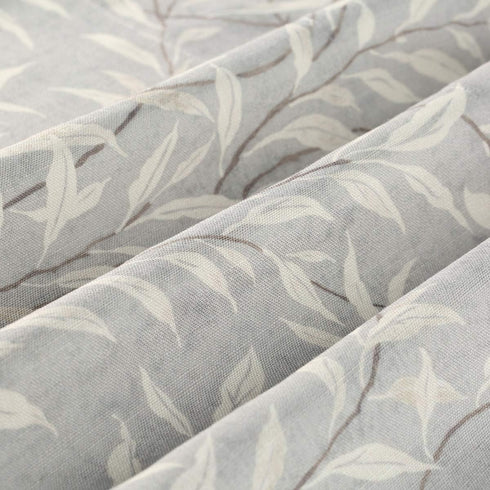 VOGOL Window Short Curtains Valances for Bedroom Dining Room, Rod Pocket Rustic Style Lovely Leaf Print Small Curtain Drapes Valance for Cafe Room...