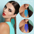 9 Pairs Fringe Leather Earrings Boho Leather Earrings Triangle Deerskin Leather Fringe Boho Earrings for Women Girls(Bright Colors)...