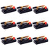 10 Pcs Single Pole Single Throw Switch Set Physics Laboratory Equipment, Educational Single Pole Knife Switch, SPST Switch for School Electronic E...