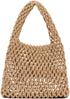 Freie Liebe Small Crochet Tote Bag for Women Summer Mesh Woven Handbags Beach Hobo Bag...