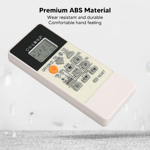 Replacement Remote Control for Mitsubishi Air Conditioner RU18A, Sensitive Buttons Small Air Conditioner Controller for Home...