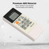 Replacement Remote Control for Mitsubishi Air Conditioner RU18A, Sensitive Buttons Small Air Conditioner Controller for Home...