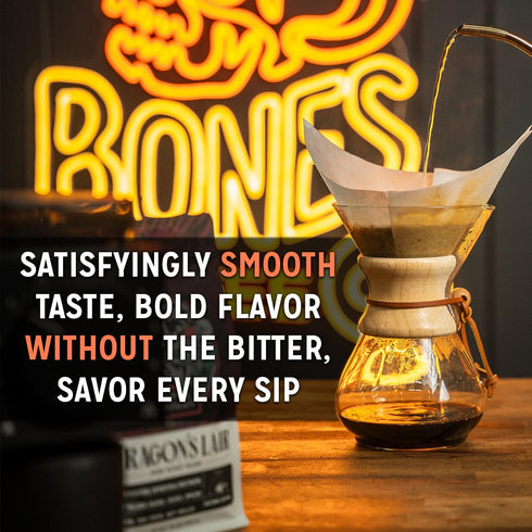 Bones Coffee Company Flavored Coffee Bones Cups S'morey Time S'mores and Graham Crackers | 12ct Single-Serve Coffee Pods Compatible with Keurig 1....