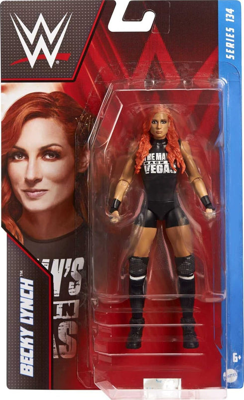 Mattel WWE Becky 'The Man' Lynch Basic Action Figure, Posable 6-inch Collectible for Ages 6 Years Old & Up...
