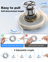 Retractable iPhone Charger, 3-in-1 Multi Charging Cable, 100W Fast Charging USB-C/A to Lightning/USB-C/Micro Retractable USB-C Cable for iPhone 15...