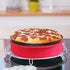 GBYAN Springform Pan Protector for 8 inch, 8.5 inch Springform Pan Round Cheesecake Water bath Pan Silicone Baking Pan Accessories Preventing Wate...