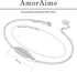 AmorAime 925 Sterling Silver Bracelet for Women Lucky Simple Feather Bracelets Love for Festival, Vacation or Holiday...