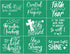 Christian Stencil Reusable Silk Screen Stencils Religious Bible Sign Motivational Saying Faith Adhesive Chalk Stencil Transfers for Crafts on T-Sh...
