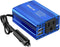 150W Car Power Inverter DC 12V to 110V AC Converter with 3.1A Dual USB Power inverters for Vehicles,Road Trip Essentials Camping Accessories Blue...
