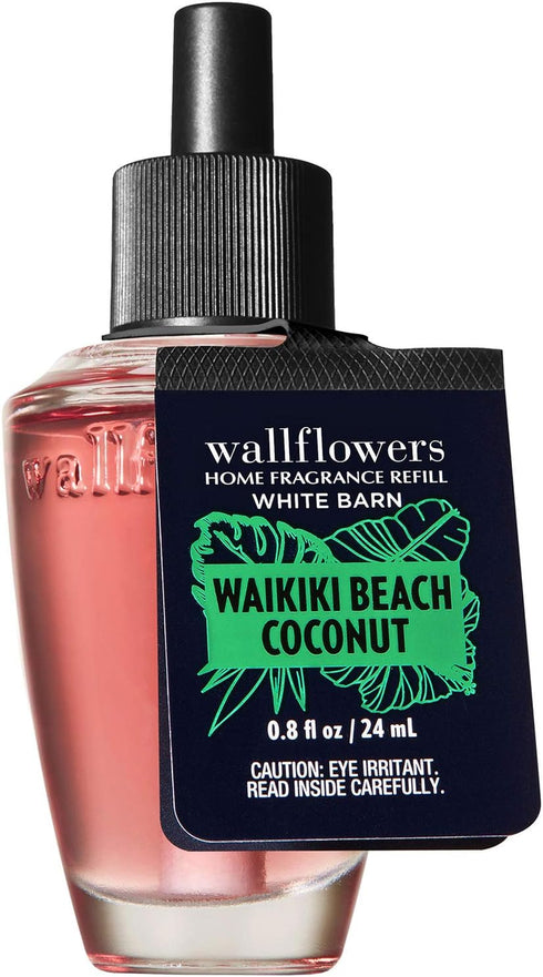 Bath Body Works Wallflowers Fragrance Refill Bulb Waikiki Beach Coconut...
