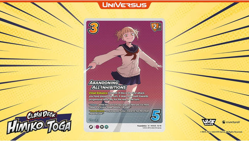 My Hero Academia Collectible Card Game Set 6: Jet Burn Clash Deck Toga...