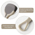 double-headed tongue scraper, hard tongue scraper for adults, reduce bad breath tongue cleaner, suitable for adults and children's tongue cleaner ...