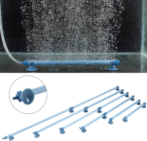 Zerone Air Stone Bubble, Fish Tank Aquarium Air Bubble Wall Air Stone Tube Spray Aeration Tube for Fish Tank(18")...