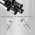 12PCS Brake Disc Rotor Screws OEM#93600-06014-0H,Automotive Replacement Brake System Parts Compatible with Acura,K3,City,Civic,Accord,Odyssey (12p...