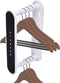 flybold Hanger Storage Rack - Hanger Organizer Stacker for Closet Organization - Space-Saving Storage Holder for Light Hangers - Adhesive Hanger U...