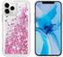 Compatible with iPhone 12 Case and iPhone 12 Pro Case,Bling Flowing Liquid Floating Sparkle Colorful Glitter Waterfall TPU Protective Phone Case 6...