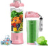 Portable Blender, Personal Size Blender for Shakes and Smoothies with 6 Blades, 20 Oz Mini Blender Cup with Travel Lid and USB Rechargeable for Of...