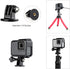 Frame Mount Housing Case for GoPro Hero 7 6 5 Black, Hero 7 Silver, Hero 7 White, Hero (2018) Cameras - Includes Quick Release Buckle and Tripod A...