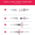 UltraPro LED Rope Lights, 25ft Classic Clear Rope, Warm White Light 3000K, Indoor/Outdoor, Flexible, Linkable, Durable, Rope Lights Outdoor, 54504...