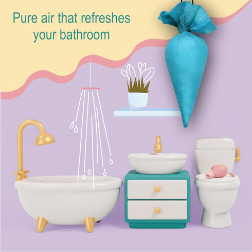 CamPure Camphor Cone (Original) Pack of 2 - Room, Car, Bathroom Air Freshener...