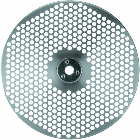 Roesle Stainless Steel Grinding Disc Sieve for Food Mill, Coarse, 4 mm/.2-inch Sieve Disc, Silver...
