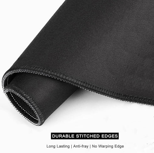 Mouse Pad, Square Nature Style Anti-Slip Rubber Mousepad with Durable Stitched Edges for Gaming Office Laptop Computer Women Men Kids, Cute Custom...
