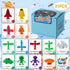 Suction Bath Toys for Kids, 21 Pcs Silicone Outer Space Themed Suction Cup Toys with Wind-Up Toys, No Hole Bath Toy, Sensory Window Building Toys ...