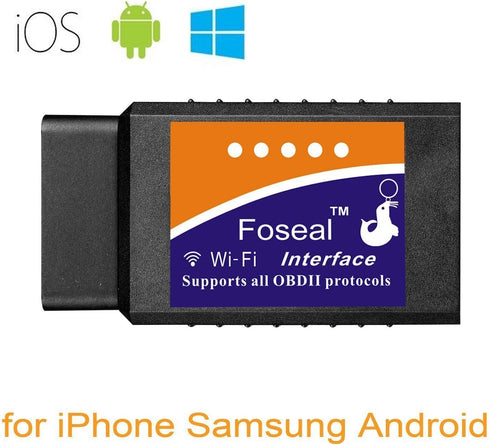 Wifi OBD2 Scanner, Car Code Reader Check Engine Light Diagnostic Scan Tool for iOS and Android...