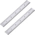 eBoot 2 Pack Stainless Steel Ruler Machinist Engineer Ruler, Rigid Metal Ruler with Inch Graduations 1/8, 1/16, 1/32, 1/64 Inch for Engineering, S...
