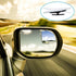 Pack-2 Car Rearview Blind Spot Mirror, Adjustable High-definition Fan-shaped Mirror, Frameless Wide-angle Convex Mirror, Universal Side Rearview A...