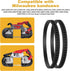 2 Pack 650721-00 Bandsaw Rubber Tires Replacement for Dewalt Portable Band Saw Replacement Parts DWM120 A02807 DCS374 DW328K 3129K 725 726 736 772...