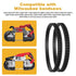 4 Pack 650721-00 Bandsaw Rubber Tires Replacement for Dewalt Band Saw Tires and Milwaukee Bandsaw Pulley Tires DWM120 A02807 DCS374 DW328K D28770 ...