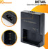 MH-24 Cameras Battery Charger for Nikon EN-EL14 EN-EL14A Battery for Nikon D3100 D3200 D3300 D3400 D3500 D5100 D5200 D5300 D5500 D5600 P7000 P7100...