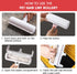 Pet Hair Remover Roller- Quality-mart Reusable Dog and cat Hair Remover for Floors, Sofas, Carpets, Clothes, car Seats, beds- Easy to use and self...