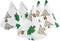 Washable Cotton Pee-Pee Teepees That Shield Baby Boys Pee During Diaper Changes. Makes a Great add-on Gift for a Baby Shower Thanks to its Fun, Gi...
