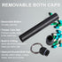 Airtight Container - Metal Storage Bottle Tube Container - Waterproof Holder Case - Keychain Storage Tube -Multipurpose Aluminum Container Outdoor...