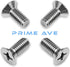 Stainless Steel Brake Disc Rotor Screws Compatible/Replacement For Acura & Honda 936-000-601-40-H (Pack of 4)...
