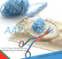 Multi Rainbow 6 Inch Machine Embroidery Double Curved Scissors Bundle + Thread Cutter Nipper Blue...