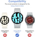 SPGUARD [2Pack Galaxy Watch 6 44mm Screen Protector, Auto-alignment Installation Kit Accessories Tempered Glass Screen Protector for ONLY Samsung ...