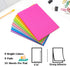 (9 Pack) Lined Sticky Notes 4x6 in Post Sticky Notes with Lines, 9 Bright Colors Large Ruled Post Sticky Colorful Super Sticking Power Memo Pads S...